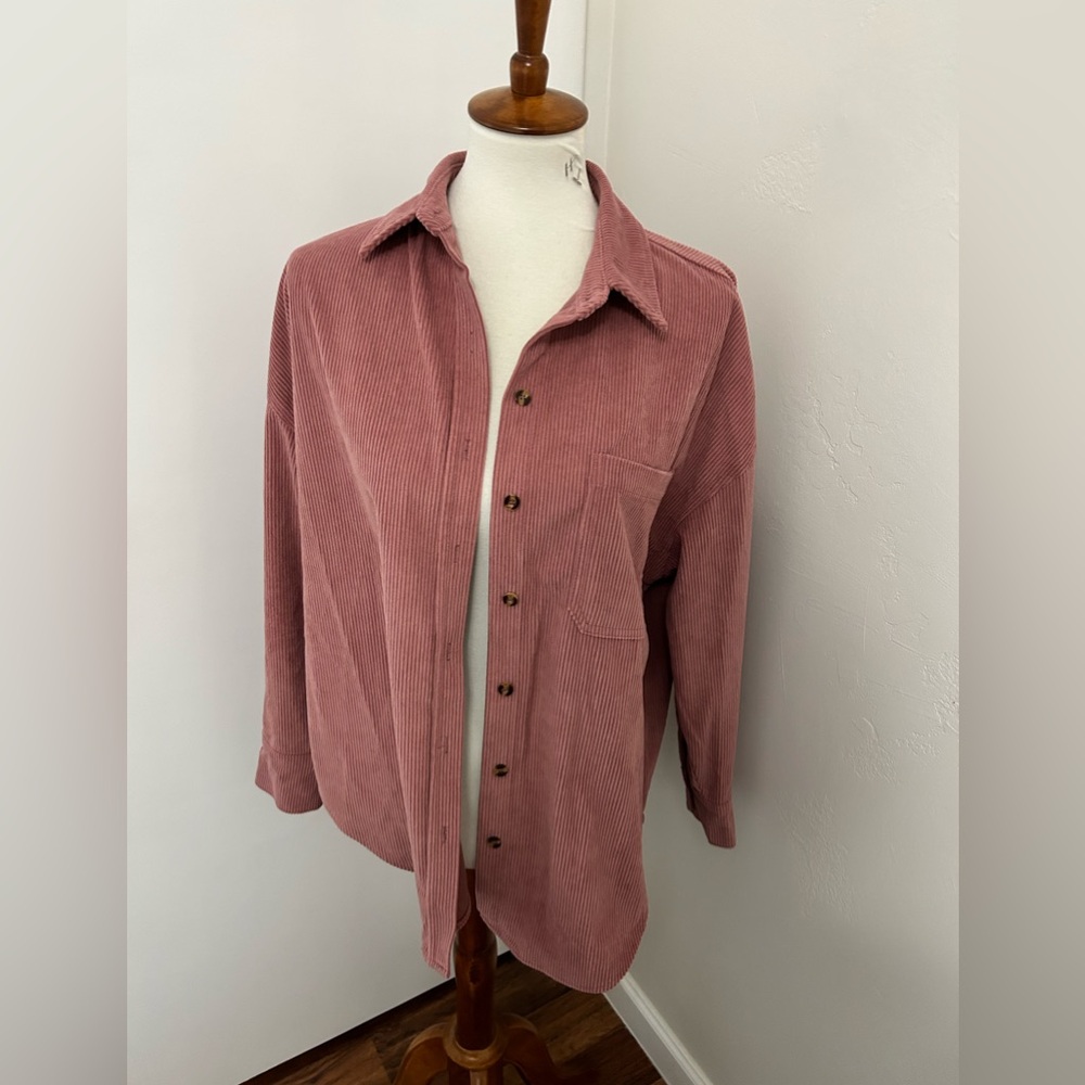 Pink Shacket - Picture 2 of 4